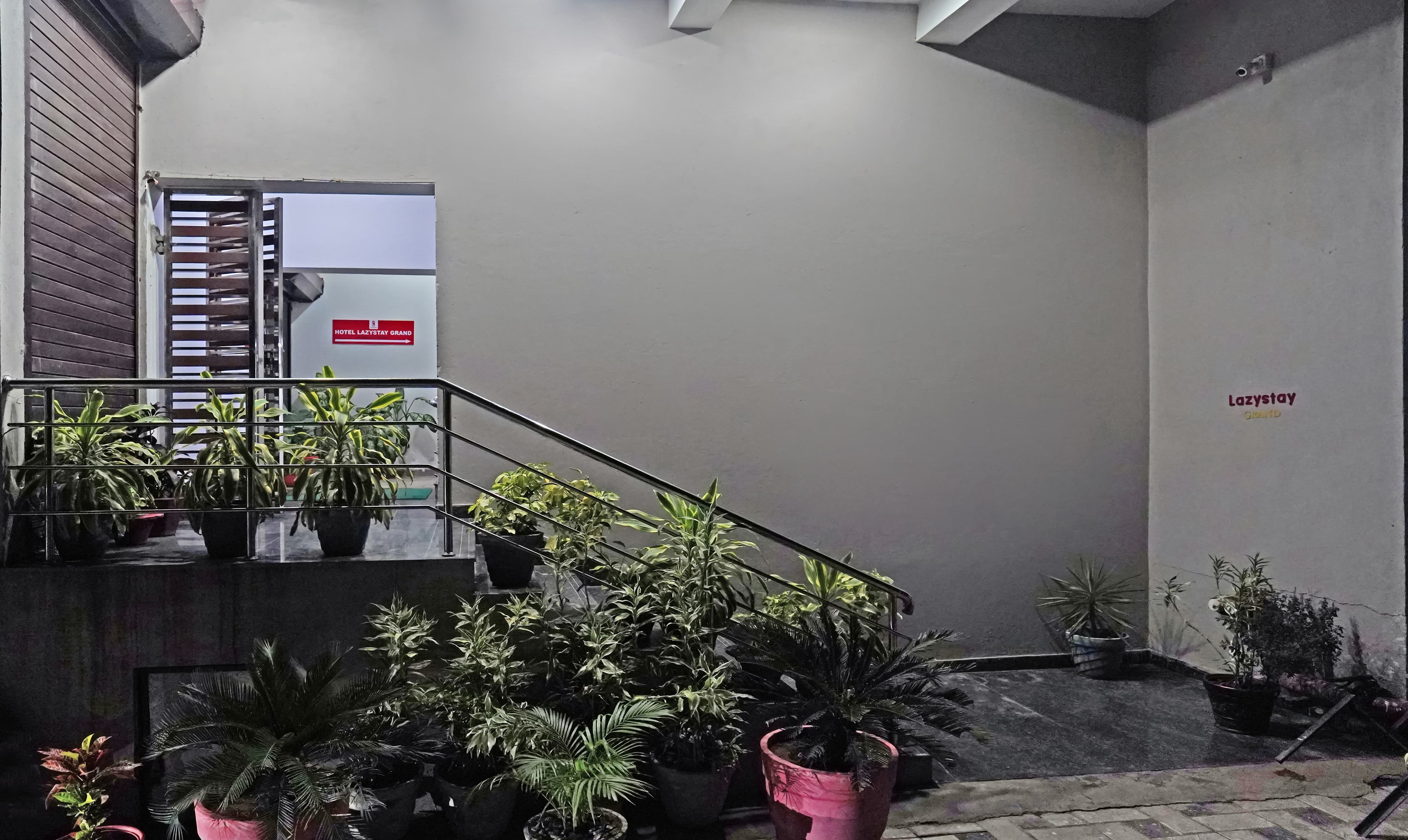 LazyStay hotel entrance